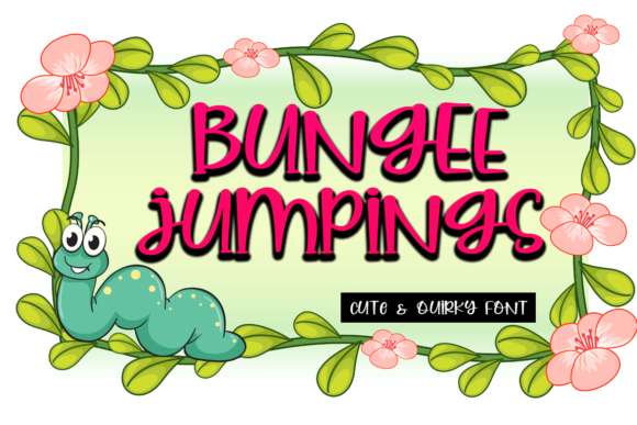 Bungee Jumpings Font: A Joyful Tool for Editorial Design