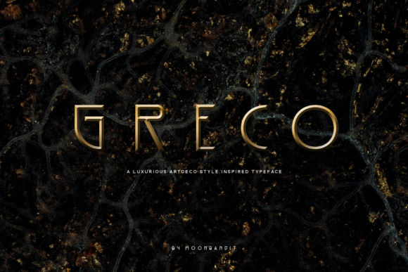 Greco: A Distinct Display Font with Mediterranean Charm