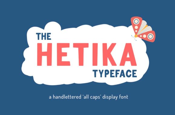 Hetika: A Chunky Display Font for Bold Brand Moments