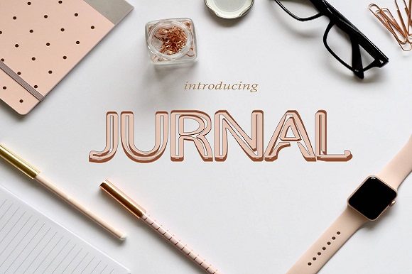 Jurnal: A Display Font for Marketing Campaigns That Get Recognized