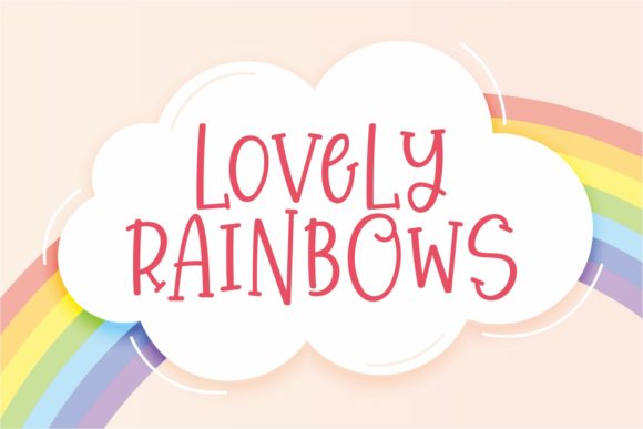 Lovely Rainbows Font: Bringing Warmth and Energy to Your Campaigns