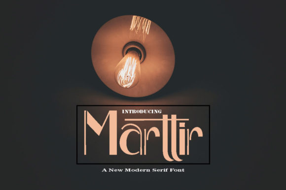 Marttir: A Display Font for Elevating Your Brand