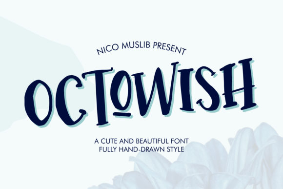 Octowish: A Quirky Display Font for Editorial Personality
