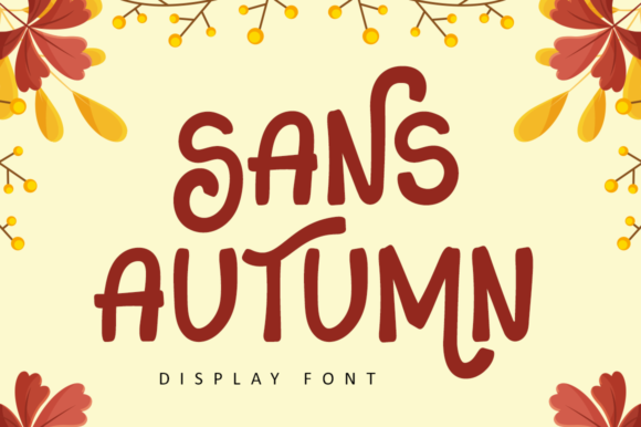 Sans Autumn: A Friendly Display Font for Your Campaigns
