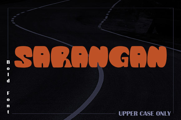Sarangan: A Display Font Built for Digital Marketing