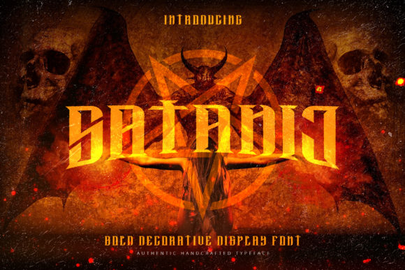 Satanic: A Bold Display Font for Defining Digital Brand Moments