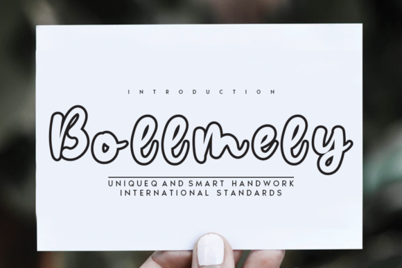 The Bollmely Font: A Maker's Essential Tool for Beautiful Products