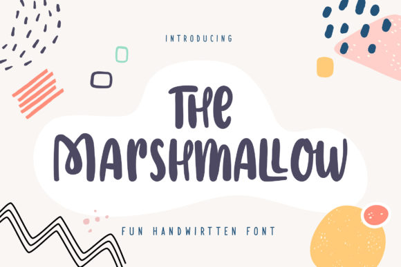The Marshmallow Font: A Quirky and Joyful Display Typeface