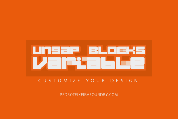 Ungap Blocks Variable: A Bold, Consistent Font for Modern Brands