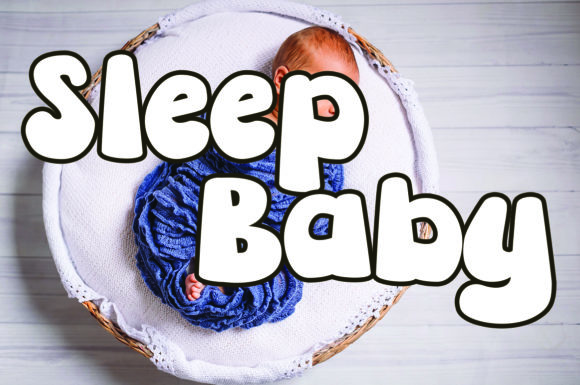 Using Sleep Baby Font for Digital Branding and Web Design
