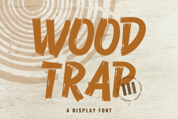 Wood Trap: A Bold Display Font for Distinctive Brands